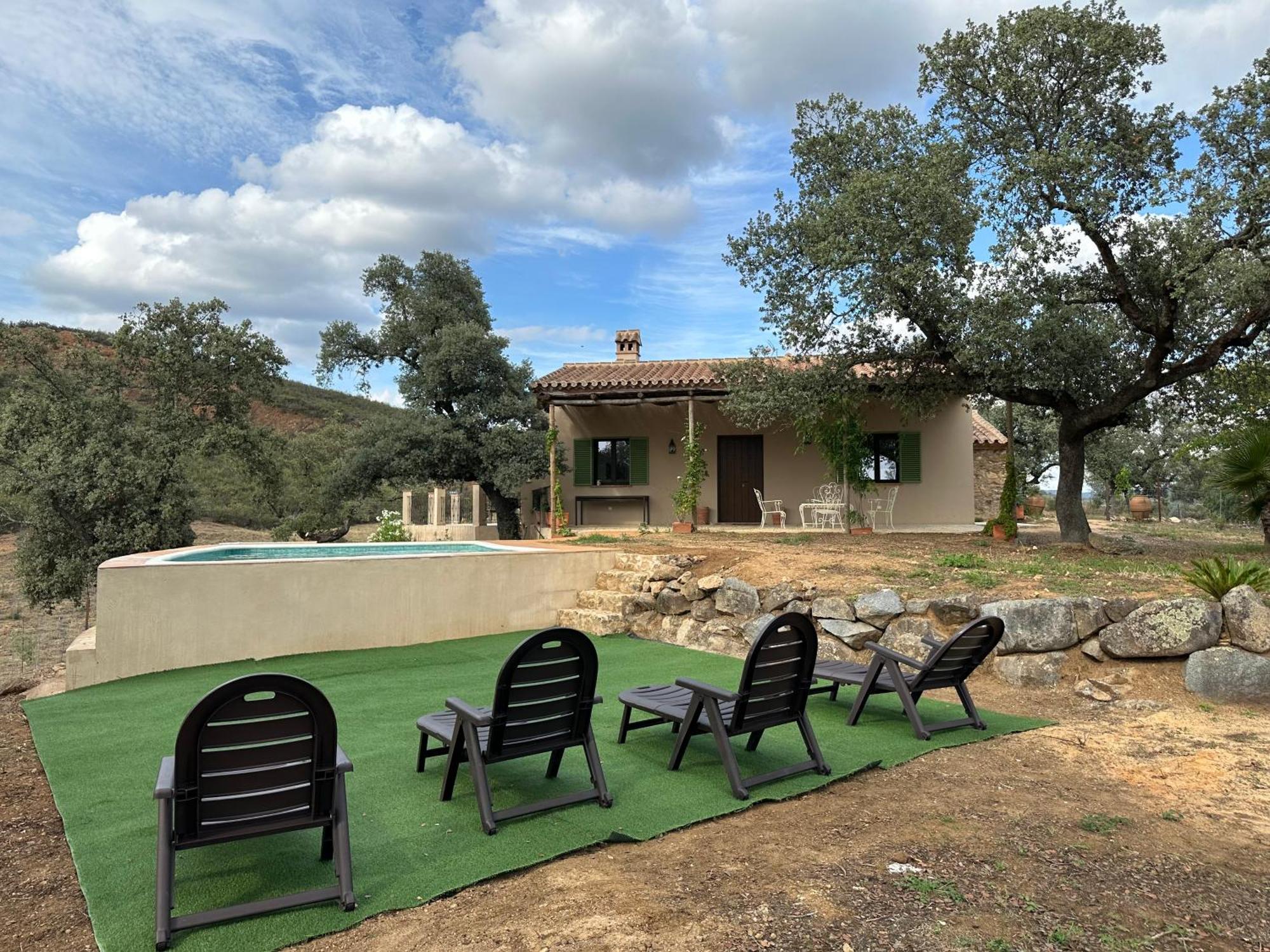 Alojamiento Rural En Aracena. Finca El Rehilete Eksteriør billede
