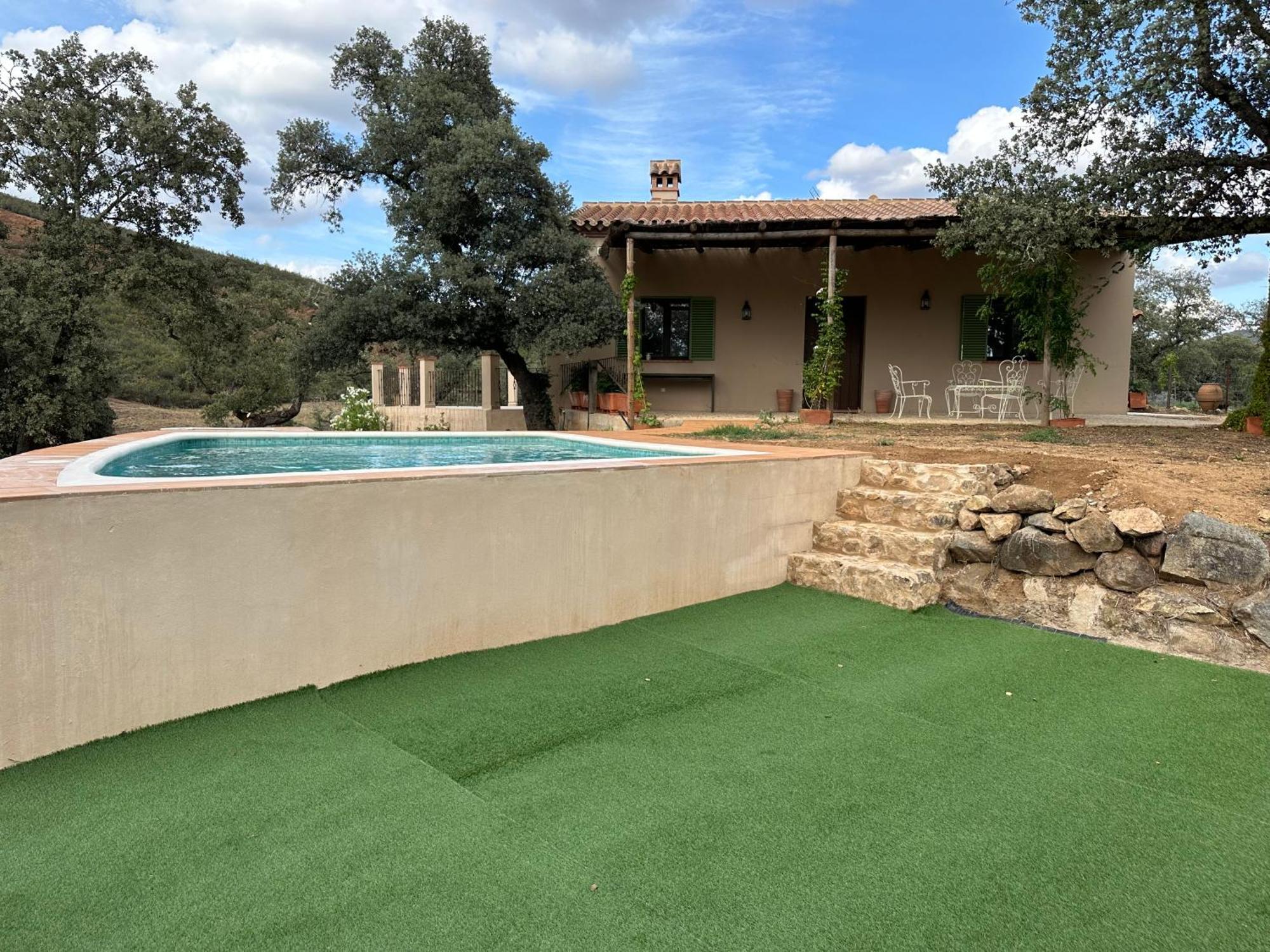 Alojamiento Rural En Aracena. Finca El Rehilete Eksteriør billede