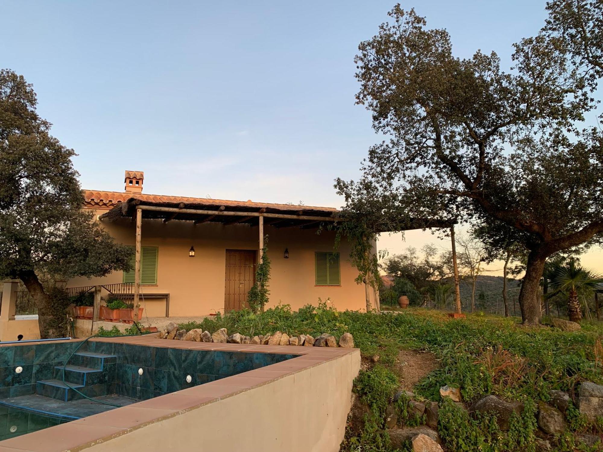 Alojamiento Rural En Aracena. Finca El Rehilete Eksteriør billede